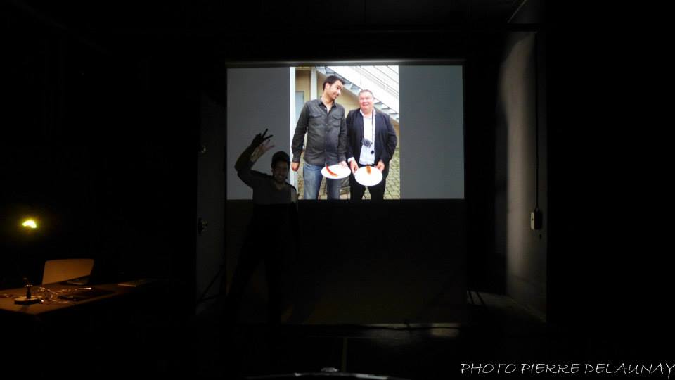 Foto de Pierre Delaunay sobre la Fotografía de Toni Balanzà utilizada por André Boto en su conferencia FEP en Copenhague - Dinamarca