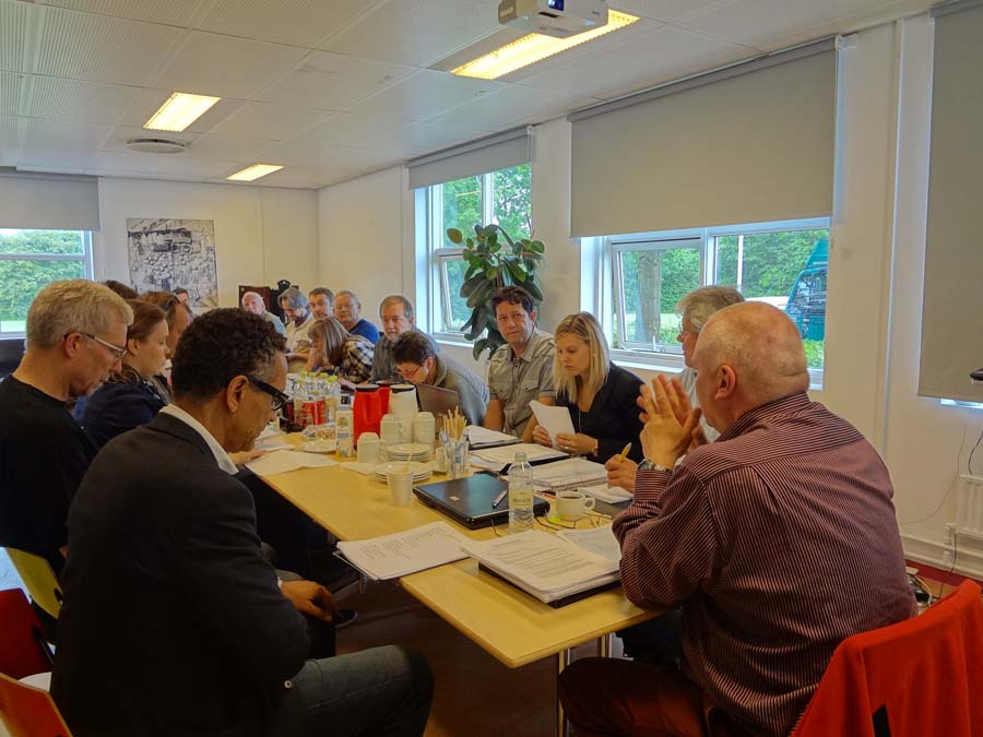 Reunión de la junta directiva de la FEP en Copenhague - Dinamarca