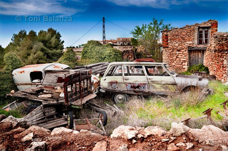 Coches abandonados en Albacete