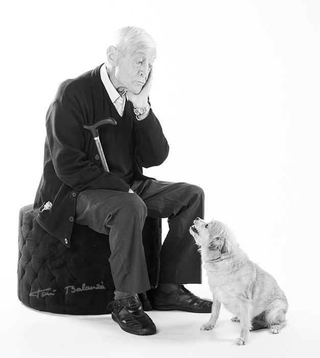 Fotografía de mascotas en estudio fotográfico